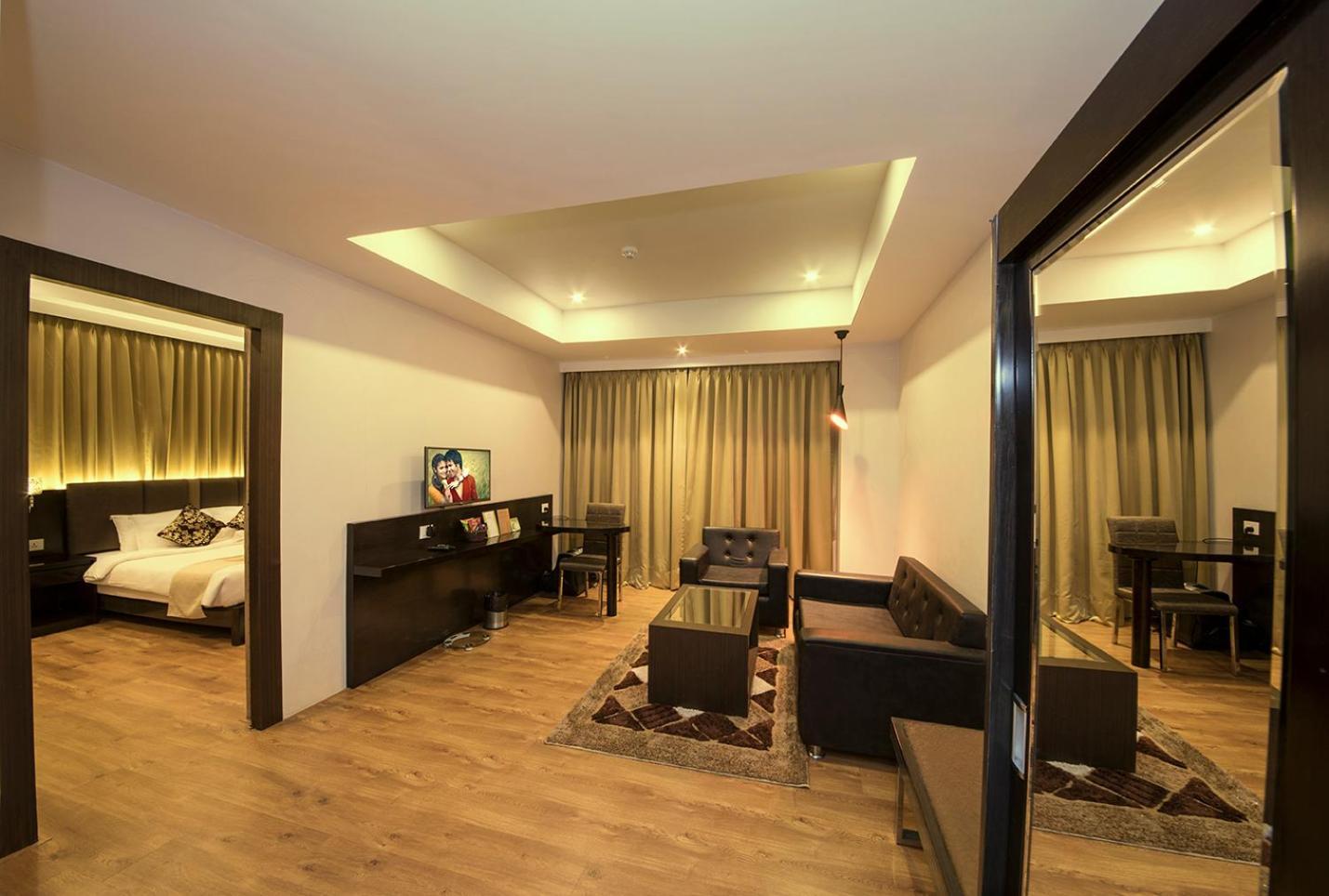Hotel The Fern Residency Kalkutta Zimmer foto